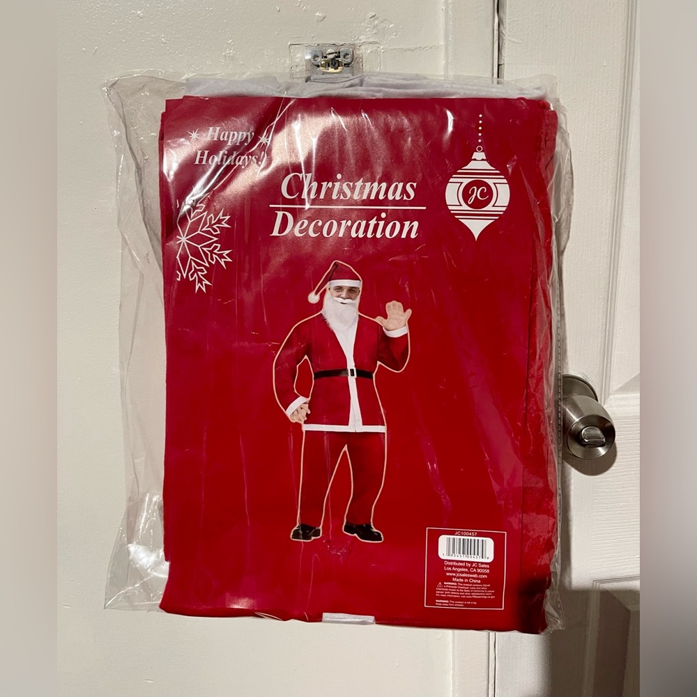 *Brand New* Full Santa Claus Costume - Size Large to X-Large